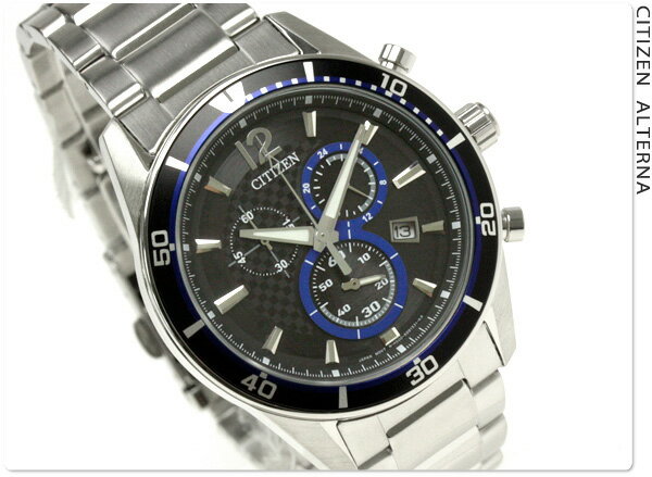 Citizen VO10-6741F นาฬิกาผู้ชาย Alterna Eco-Drive Chronograph Japan Made Men's Watch