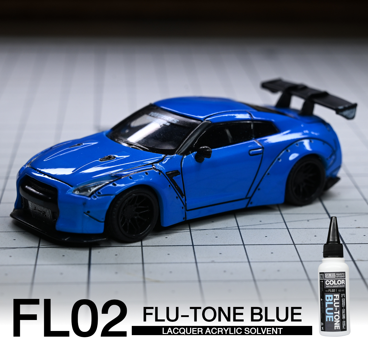 FL02 Flu-Tone Blue 60ml