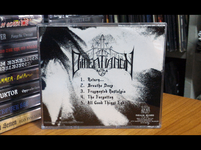 DIMENTIANON'Collapse The Void' CD