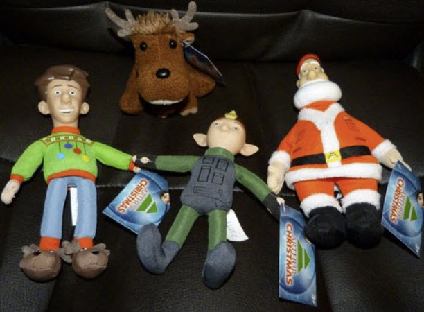 ตุ๊กตา ชุด 5 ตัว Arthur Christmas