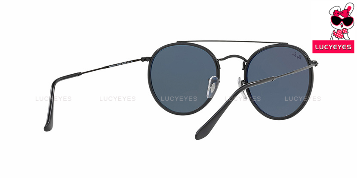 RayBan RB3647N 002/R5 ROUND DOUBLE BRIDGE