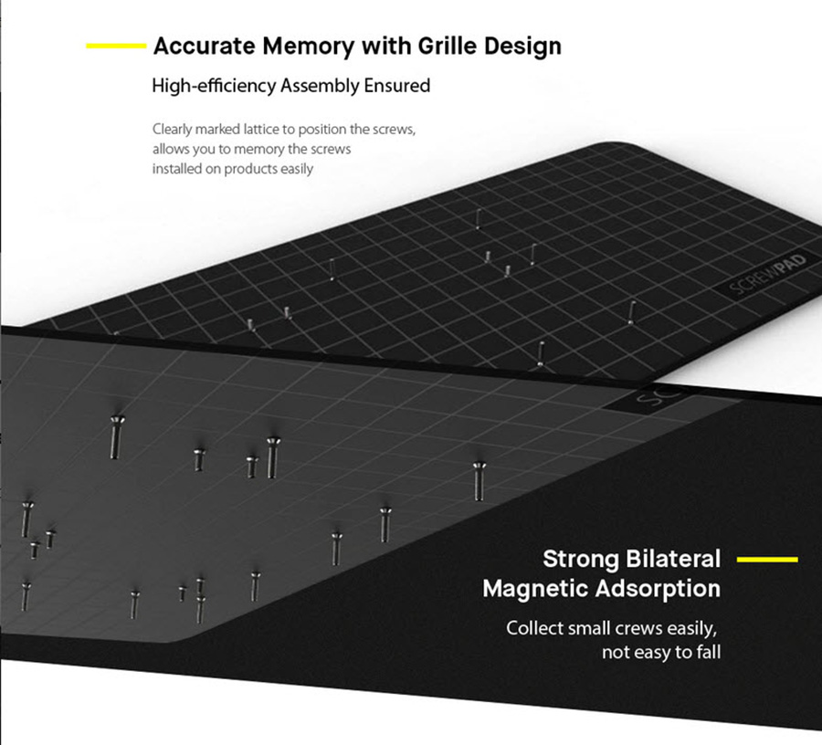 Xiaomi Wowstick Wowpad Magnet Screw Pad - แผ่นแม่เหล็ก Wowpad