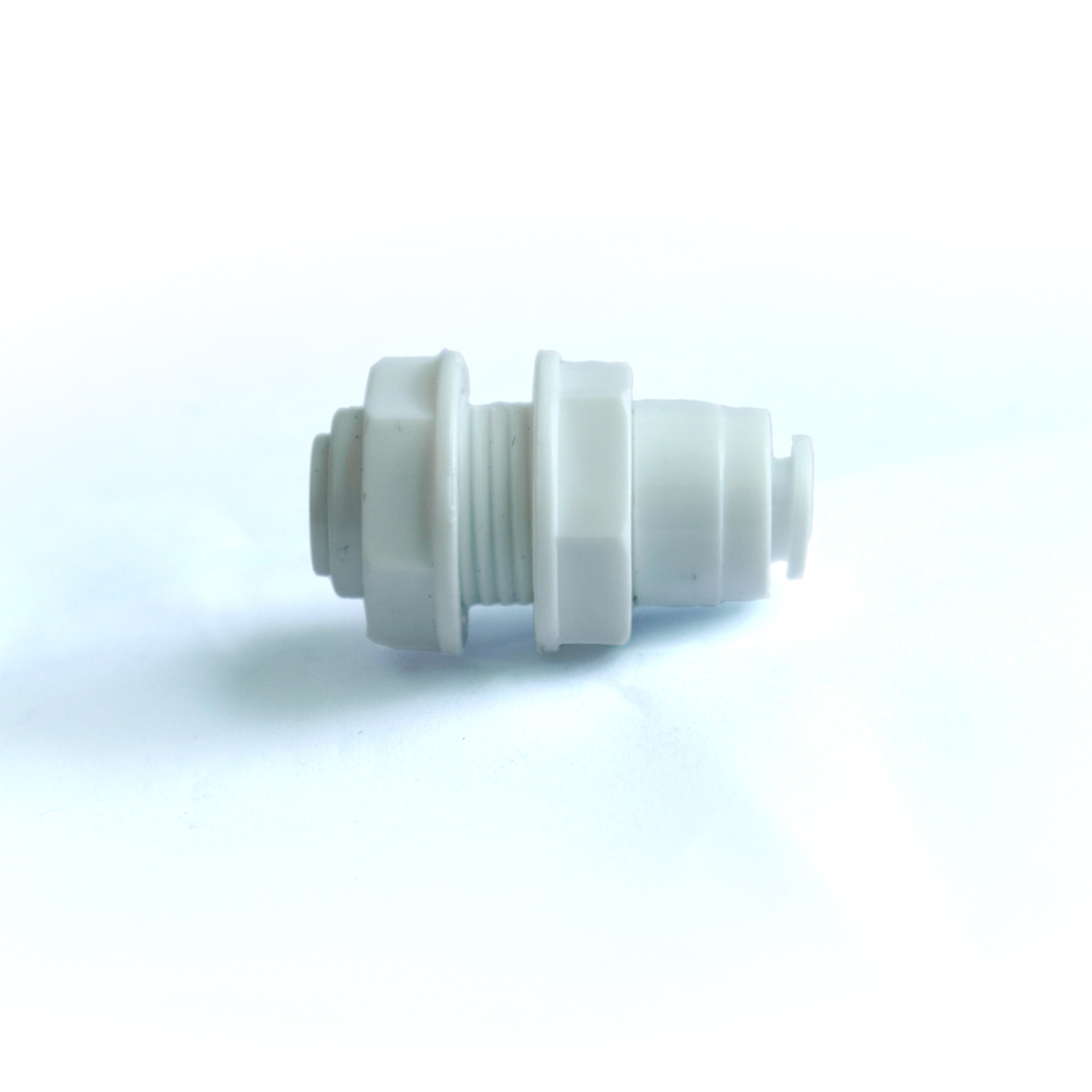Bulk Head Adapter (1/4" x 1/4" ) 2หุน x 2หุน Plastic สวมเร็ว Speed Fit
