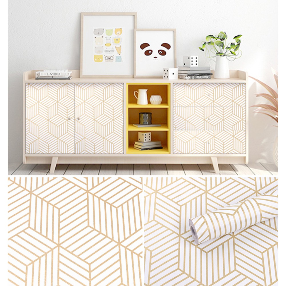 รุ่นพิเศษ!!! วอลเปเปอร์ติดผนัง มีกาวในตัว ติดได้ด้วยตัวเอง กว้าง 45 ซม. ยาว 9.5-10 เมตร