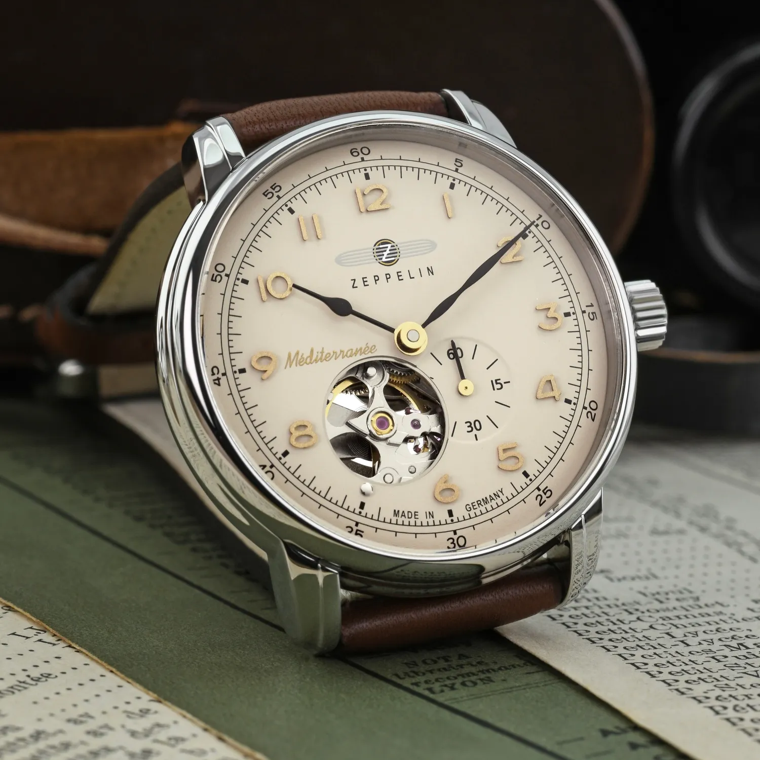 Zeppelin 9666-5 นาฬิกาผู้ชาย Automatic Men's Watch