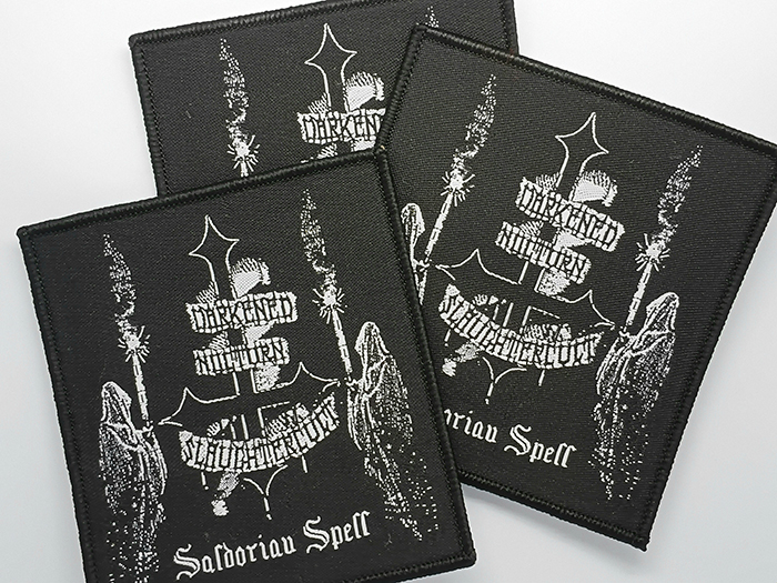 DARKNED NOCTURN SLAUGHTERCULT ''Saldorian Spell' Woven Patch
