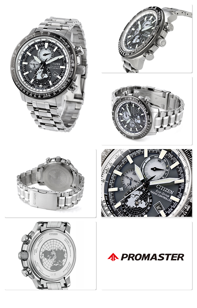 Citizen BY3006-53H นาฬิกาผู้ชาย Eco-Drive Promaster GEO Trekker Radio Controll Men's Watch