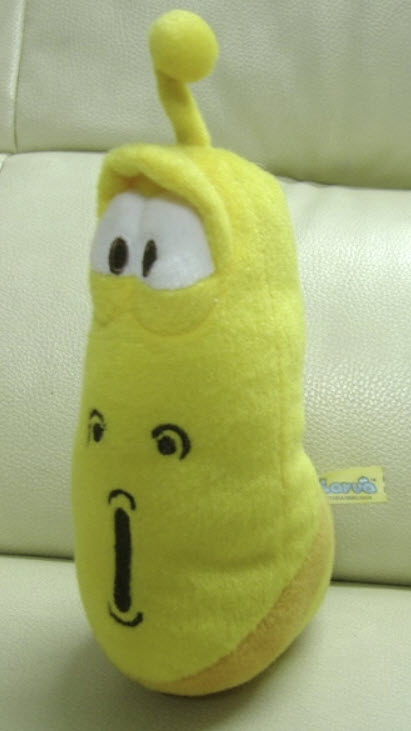 หนอนสีเหลือง (Larva) ขนาด 6 นิ้ว