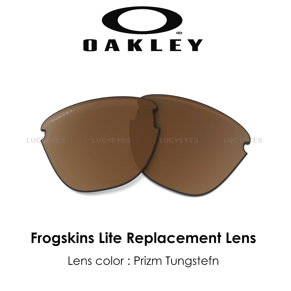 อะไหล่เลนส์ Oakley Frogskins Lite OO9374 - สี Prizm Tungsten