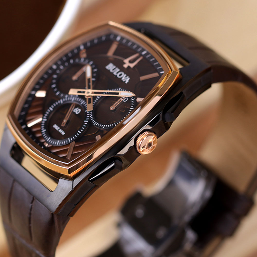 Bulova 98A264 นาฬิาผู้ชาย Curv Chronograph Men's Watch