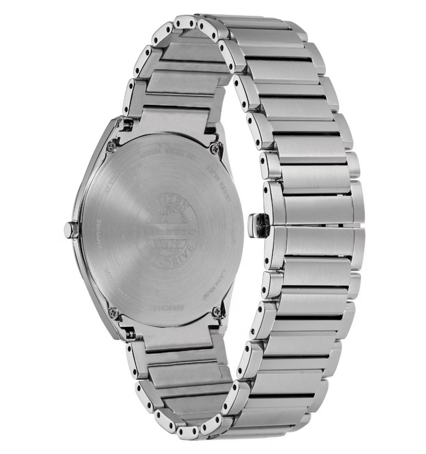 Citizen AR3071-87E นาฬิกาผู้ชาย Stiletto Super Slim Eco-Drive Men's Watch