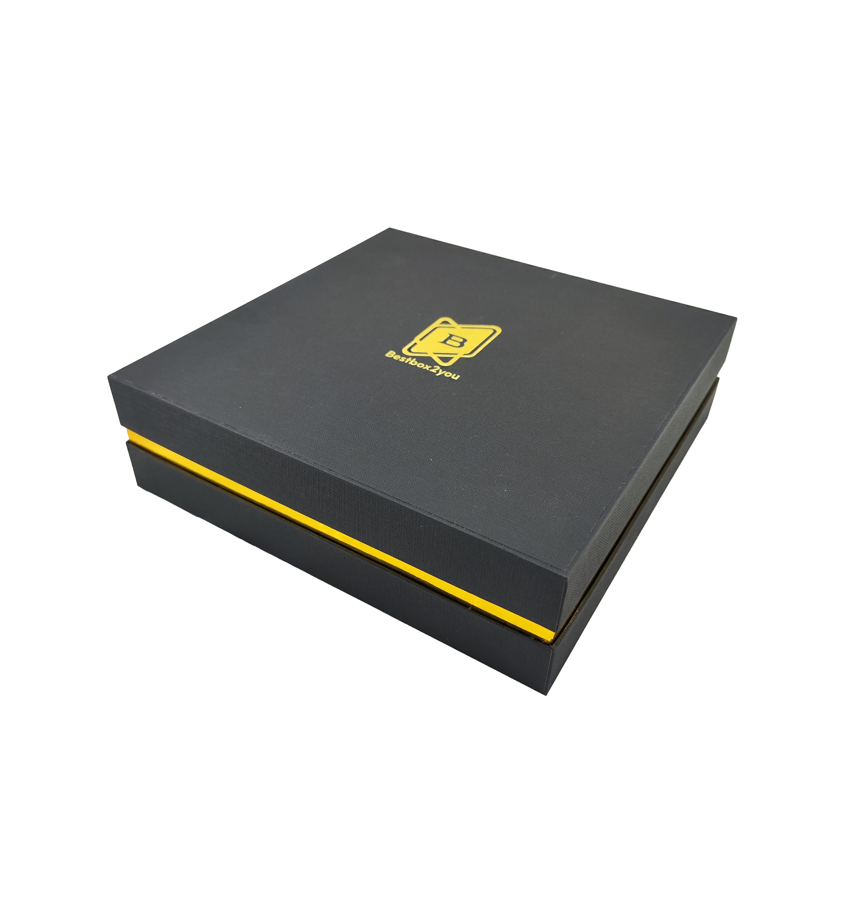 (Pre-order ขั้นต่ำ 100 กล่อง) BI927 กล่องจั่วปัง ทรงฝาครอบโชว์บ่า ขนาด 21.5 x 21.5 x 6 ซม. (วัดใน + บ่าสูง 1 ซม.)