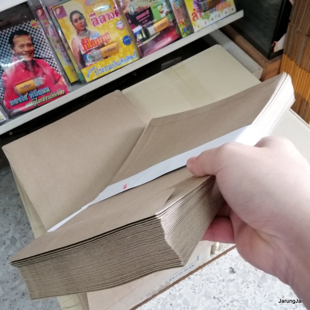 ซองเอกสาร สีเทา ขนาด 9x12 นิ้ว จำนวน 50 ซอง ใส่กระดาษ A4 ได้สบายๆ