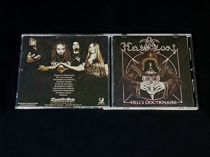 HELL’S LUST 'Hell's Doctrinaire' CD