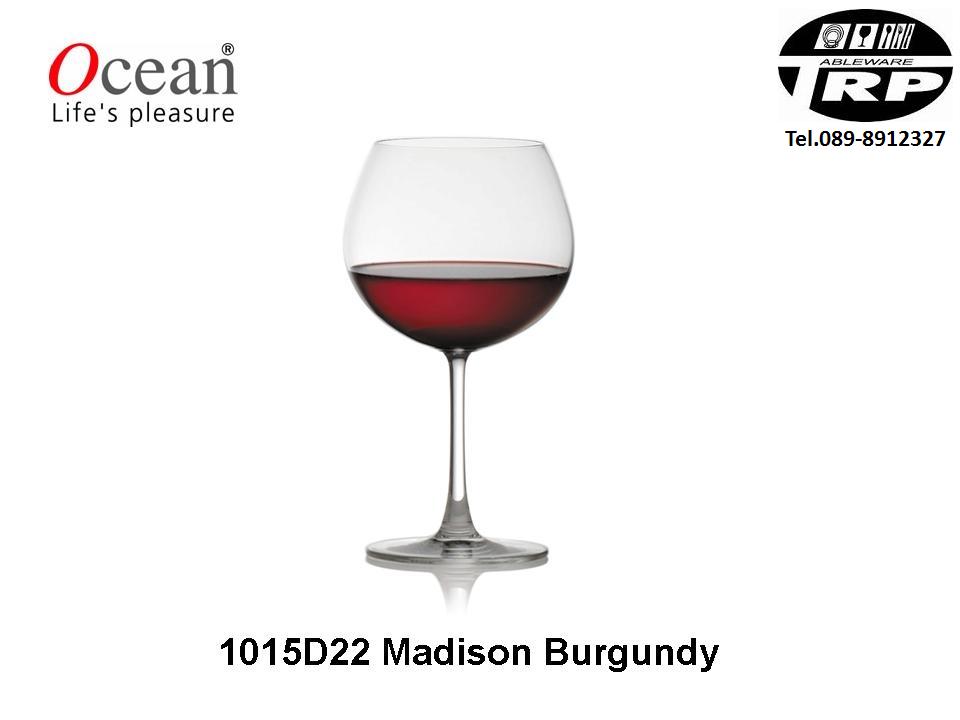 แก้วบูกันดี,Burgundy Glass,รุ่น 1015D22 Madison,ความจุ 22 3/4oz.(650 ml.),แพ็ค 6/24pcs.กล่อง,Glassware,Thai โดย Trp.Tablewarethai / ทีอาร์พี.เทเบิ้ลแวร์ไทย