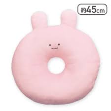 [PRE-ORDER] หมอนอิง ใบใหญ่ หมอนโดนัท อาซามิมิจัง 45 cm Asamimi-chan donut cushion นำเข้าจากญี่ปุ่น あさみみちゃんドーナツクッション