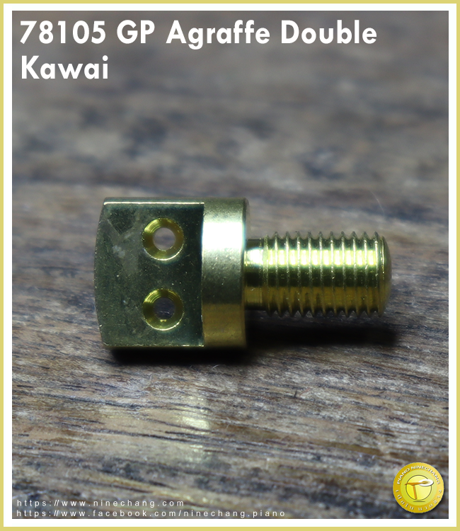 78105 GP Agraffe Double Kawai