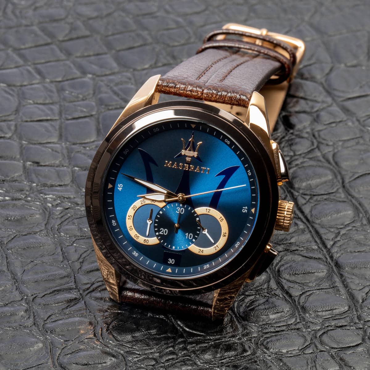 Maserati R8871612024 นาฬิกาผู้ชาย Traguardo Chronograph Quartz Men's Watch