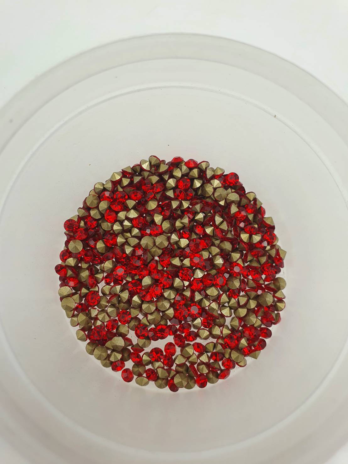 เพชรคริสตัลก้นแหลมขนาด 3.5 มิลลิเมตร (SS14) เพชรคริสตัลสำหรับงานเครื่องประดับ