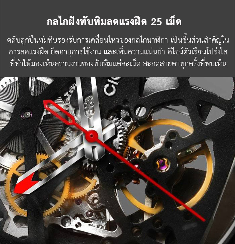 (ประกันศูนย์ไทย 1 ปี) CIGA Design Fang Yuan Automatic Mechanical Watch - นาฬิกาออโตเมติกซิก้า ดีไซน์ รุ่น Fang Yuan