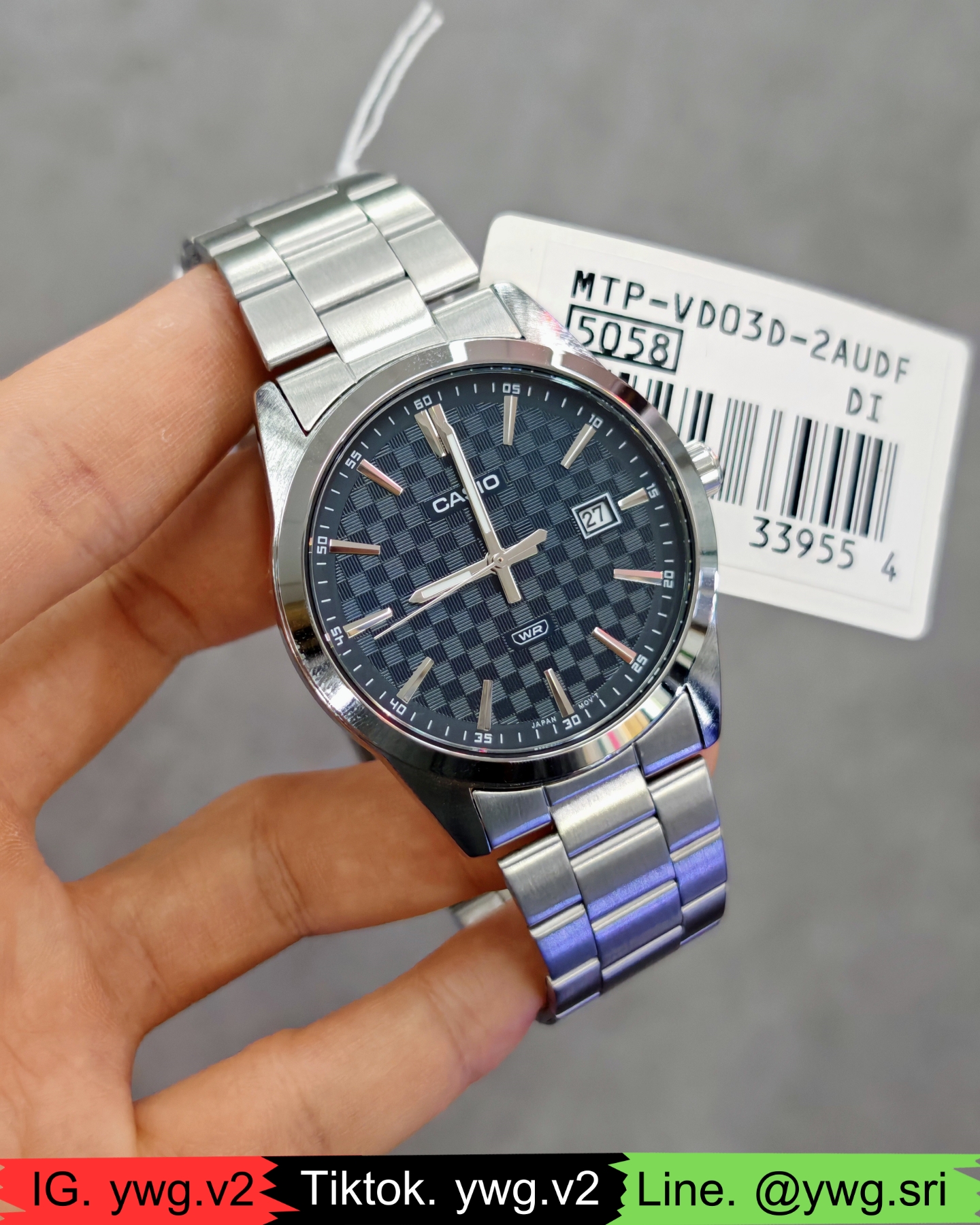 CASIO รุ่น MTP-VD03D-2A