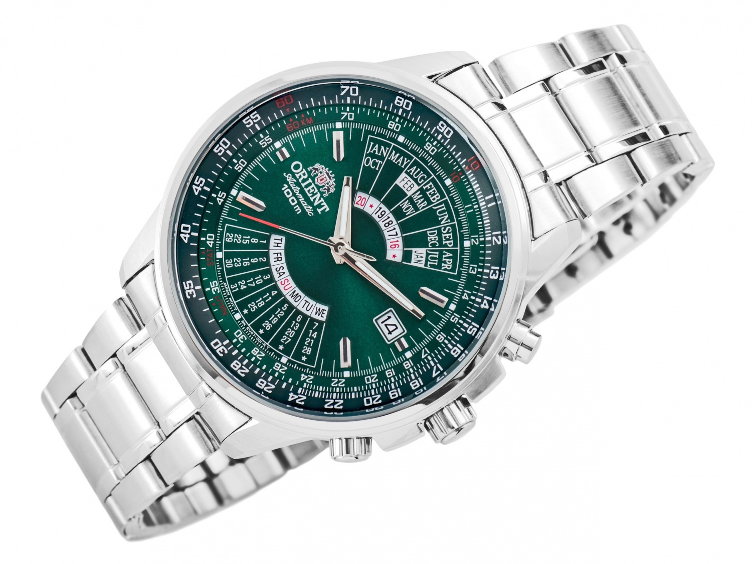 Orient EU07007FX นาฬิกาผู้ชาย Multi-Year Perpetual Calendar Automatic Men's Watch