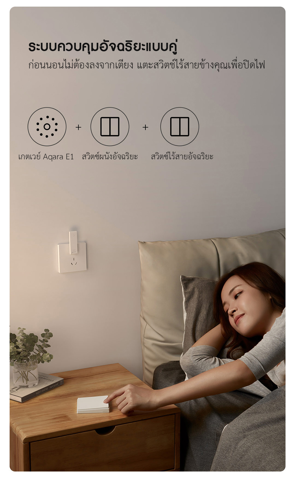 Xiaomi Aqara Hub E1 - เกตเวย์เชื่อมต่อ Aqara E1 (Wi-Fi, Zigbee) (CN)