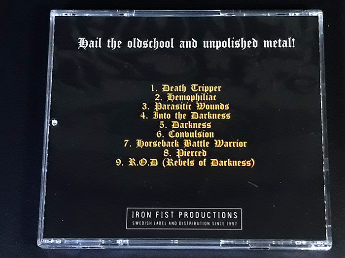 SULFURIC 'Into the Darkness' CD