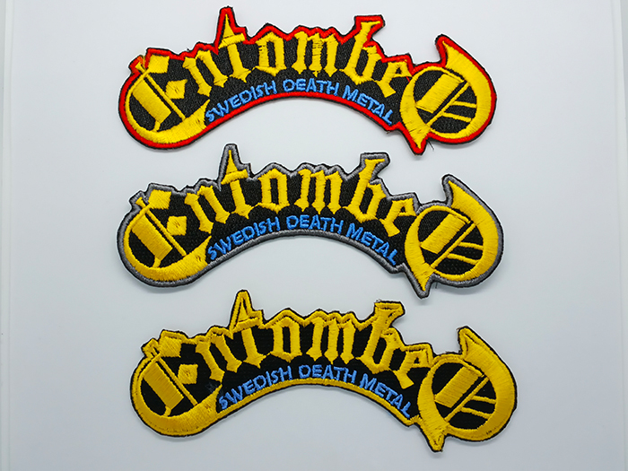 ENTOMBED 'Logo' Embroidered Patch อาร์มแบบปัก