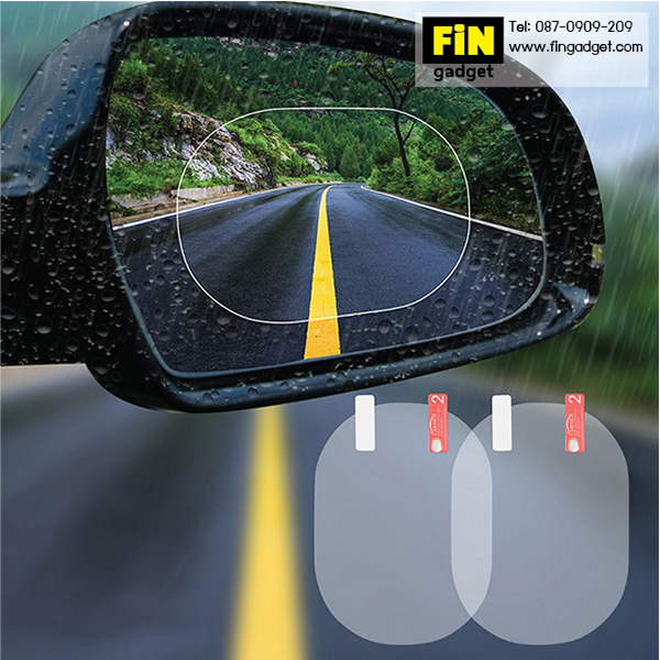 ฟิล์มติดกระจกข้าง กันน้ำ กันฝน Rain proof film by Environmental