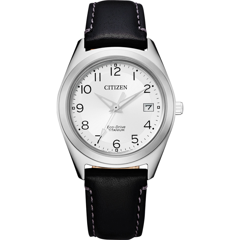 Citizen FE6150-18A นาฬิกาผู้หญิง Eco-Drive Super Titanium Women's Watch