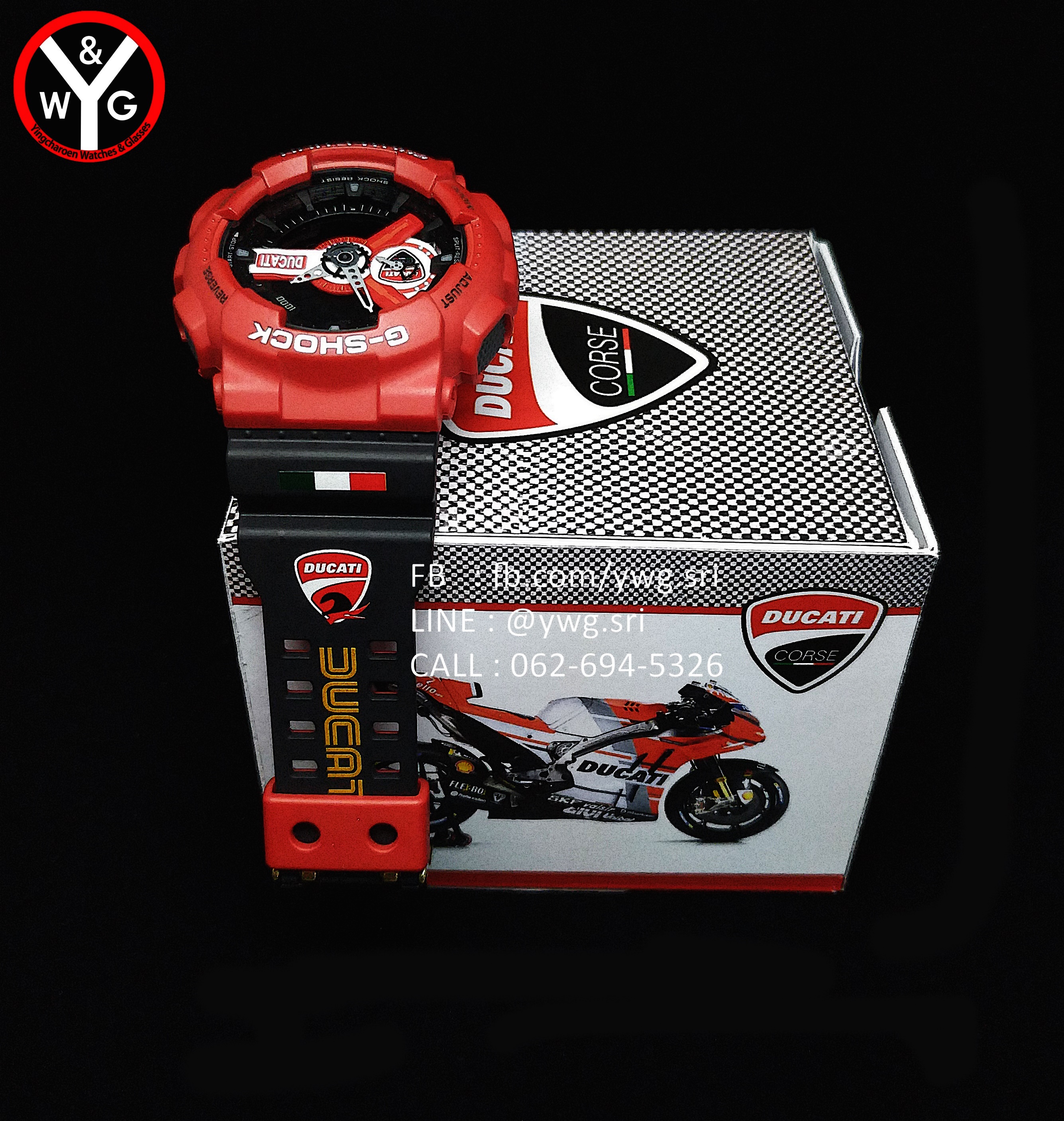 G-SHOCK CUSTOM DUCATI (GA-110)