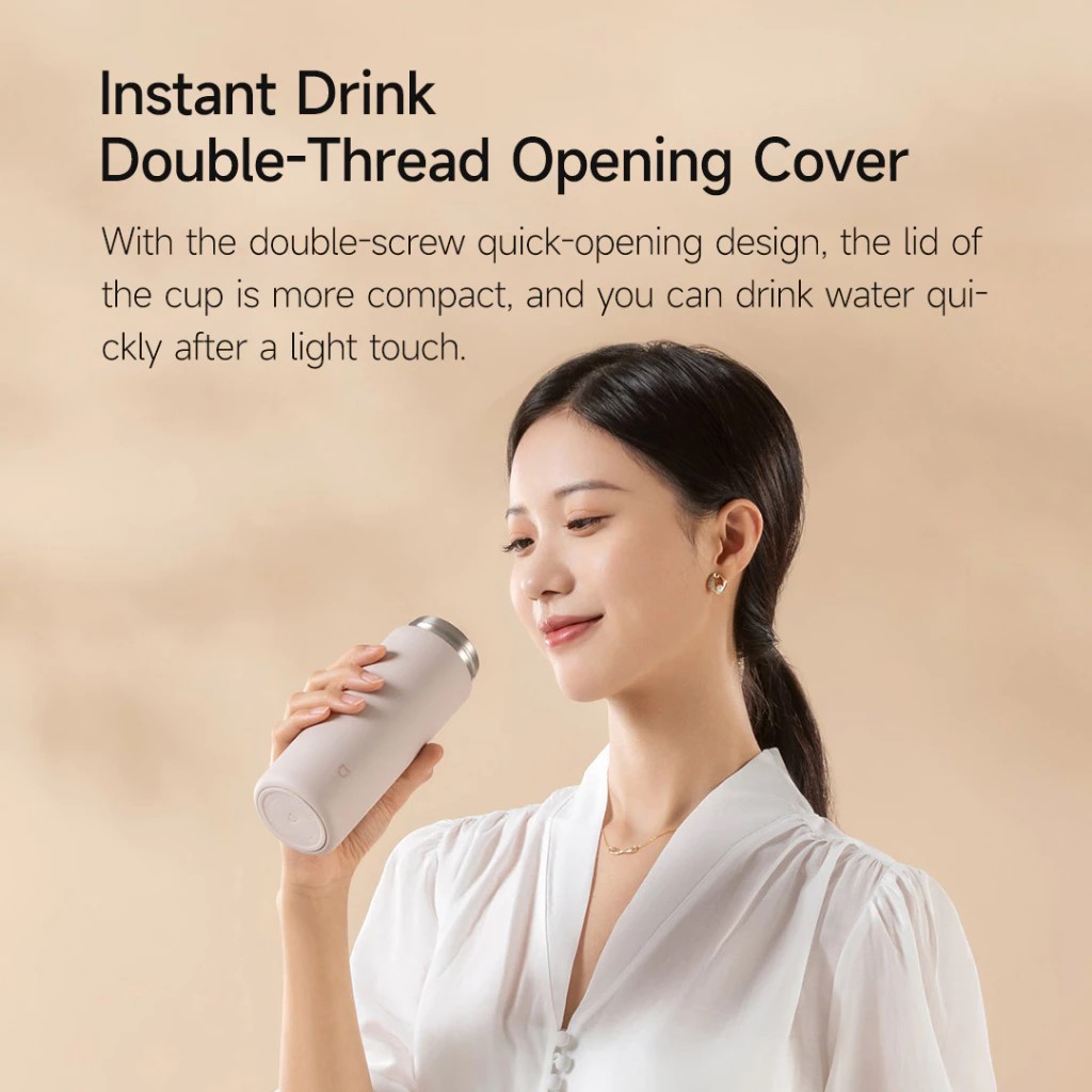 Xiaomi Vacuum Cup (Pocket) 350 ML.- ขวดน้ำสูญญากาศเสี่ยวหมี่ รุ่นพ็อกเก็ต