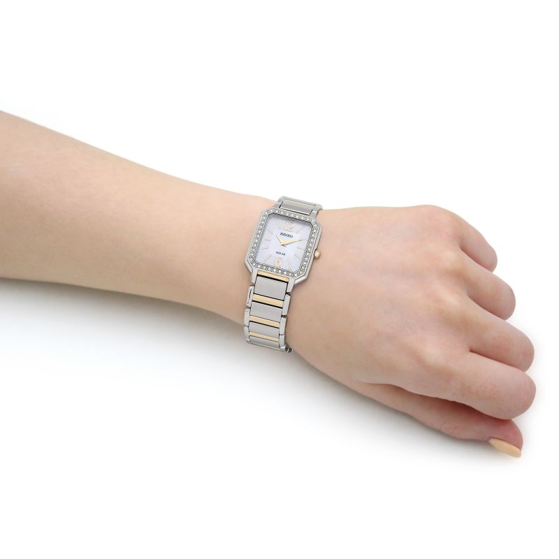 Seiko SUP466P1 นาฬิกาผู้หญิง Solar Women's Watch