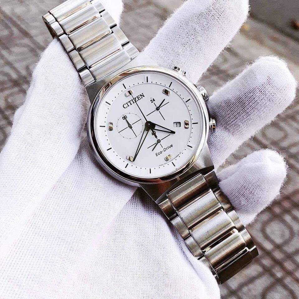 Citizen AT2400-81A นาฬิกาผู้ชาย Eco-Drive Chronograph Men's Watch