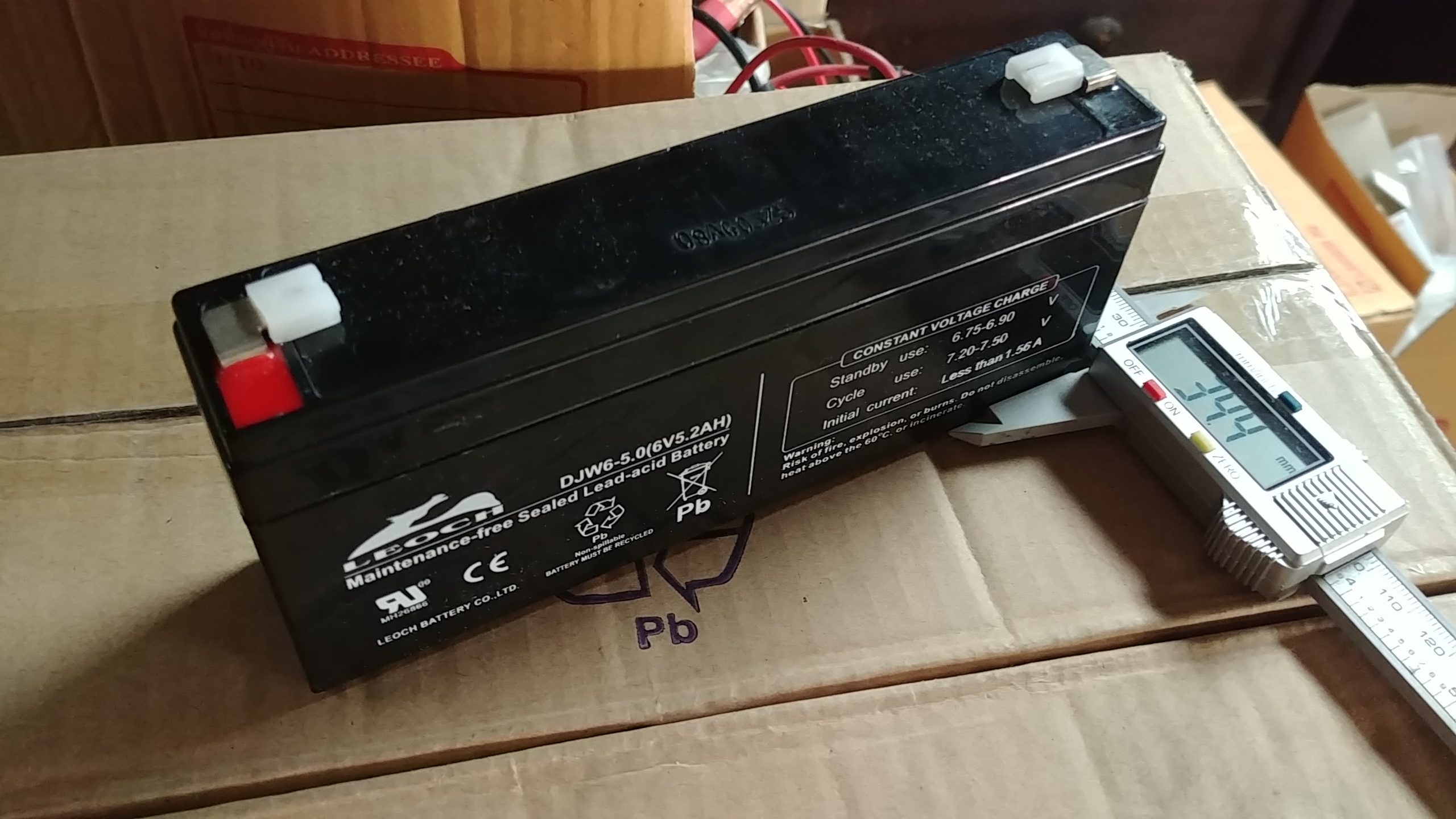 6V 5AH LEOCH