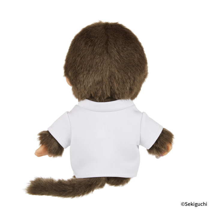 [PRE-ORDER] Monchhichi ตุ๊กตาม่อนชิชิคุง ใส่เสื้อ Van Gogh Size H19 x W13 x D7.5 cm นำเข้าจากญี่ปุ่น モンチッチくん 男の子 Tシャツ モンチッチ もんちっち monchhichi ゴッホ アート