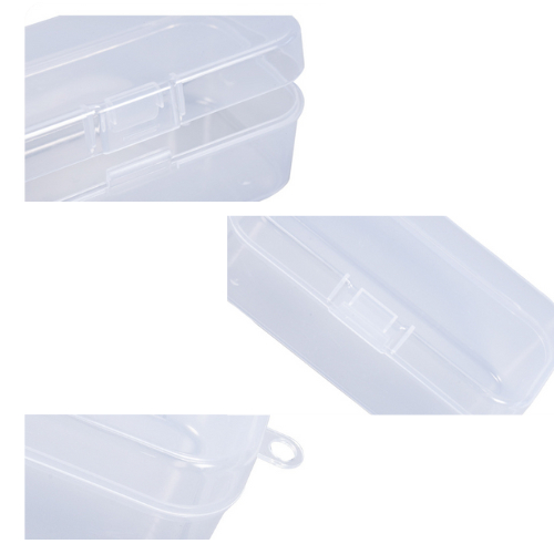 กล่องใส่ช้อนสีใส พกพา ยาว 12 cm ไม่รวมสินค้าภายในกล่อง