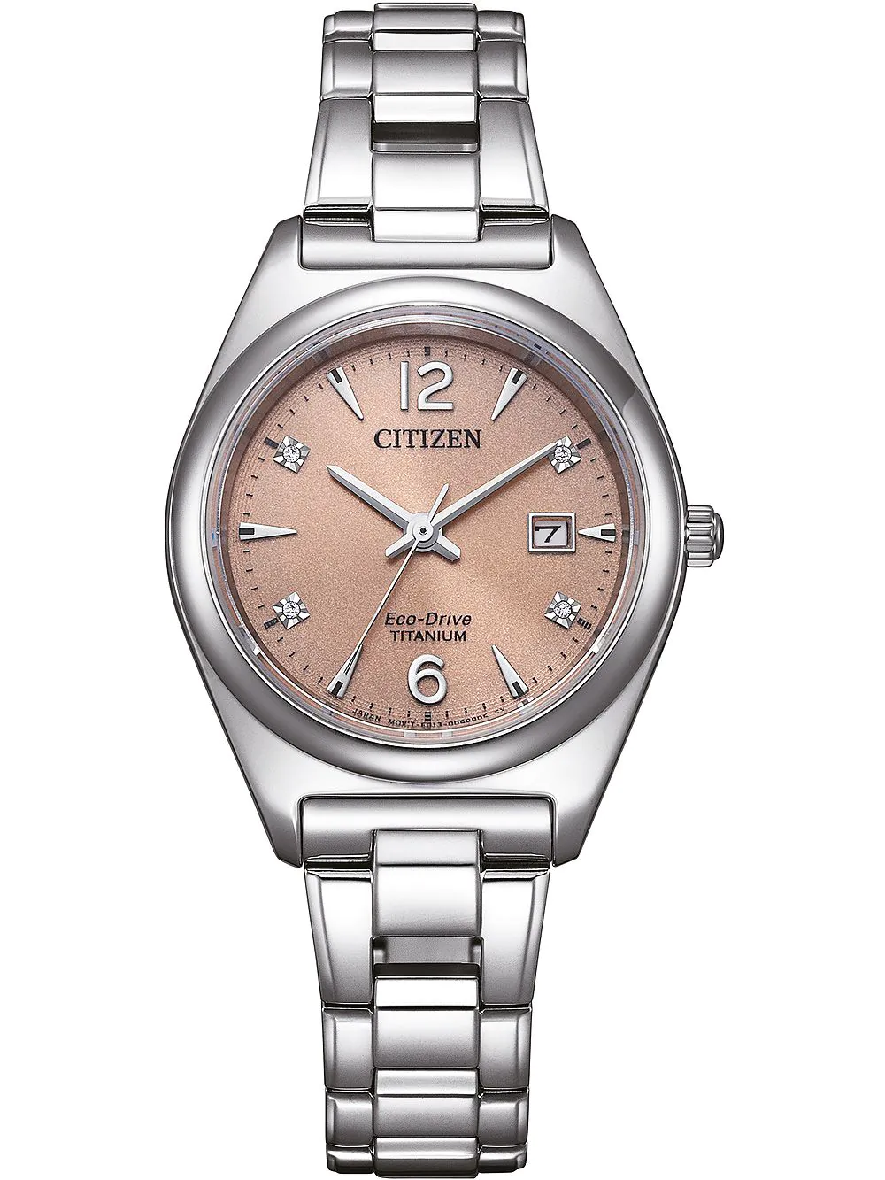 Citizen EW2601-81Z นาฬิกาผู้หญิง Eco-Drive Titanium Women's Watch