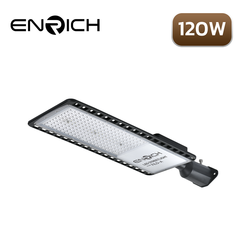 โคมไฟถนน LED STREETLIGHT ENRICH 120W รุ่น FILO-A