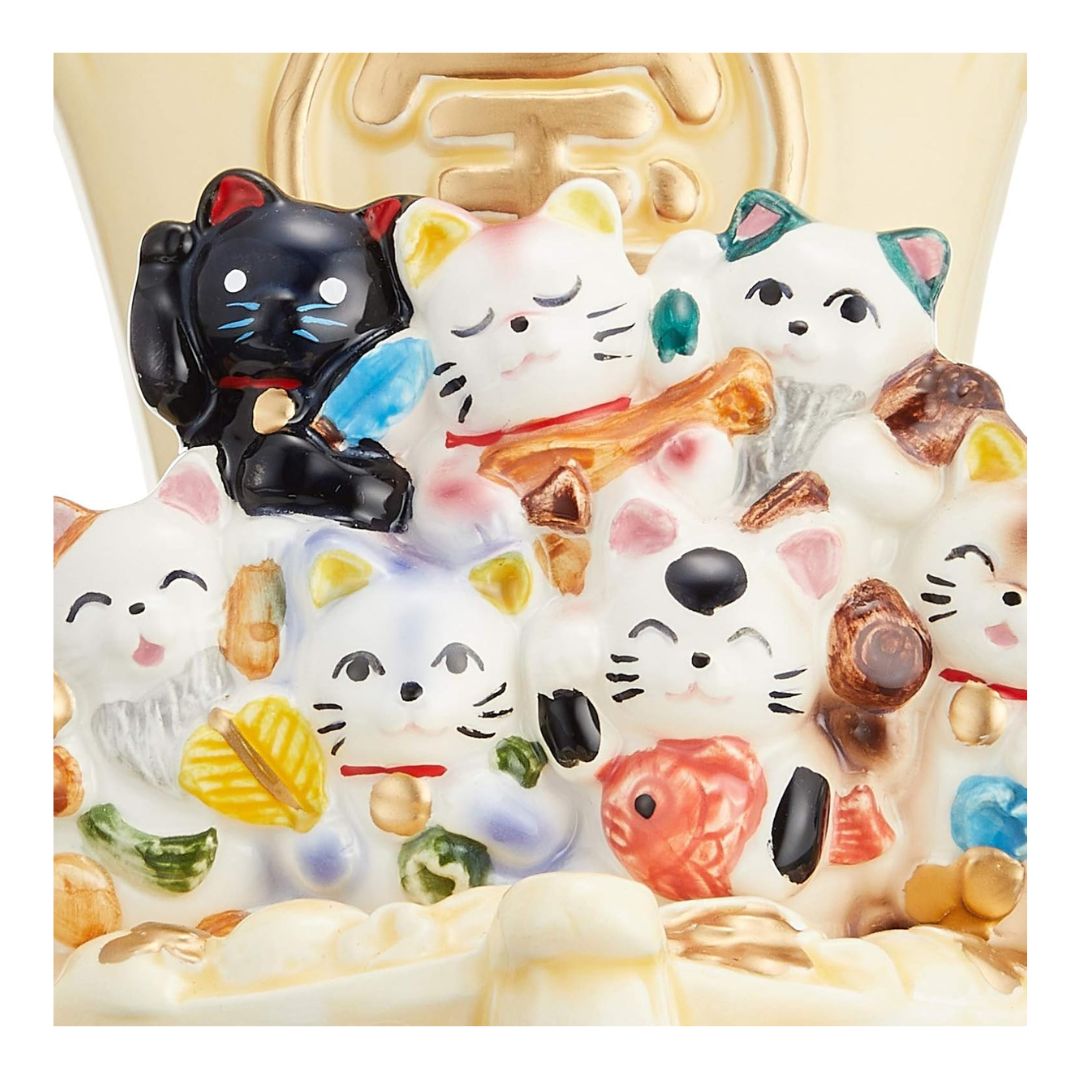 [PRE-ORDER] เทพเจ้าแมว 7 เทพเจ้าแห่งโชคลาภของญี่ปุ่น Seven Lucky Cat Gods of Fortune งานเซรามิก เสริมดวง ของมงคลญี่ปุ่น นำเข้าจากญี่ปุ่น