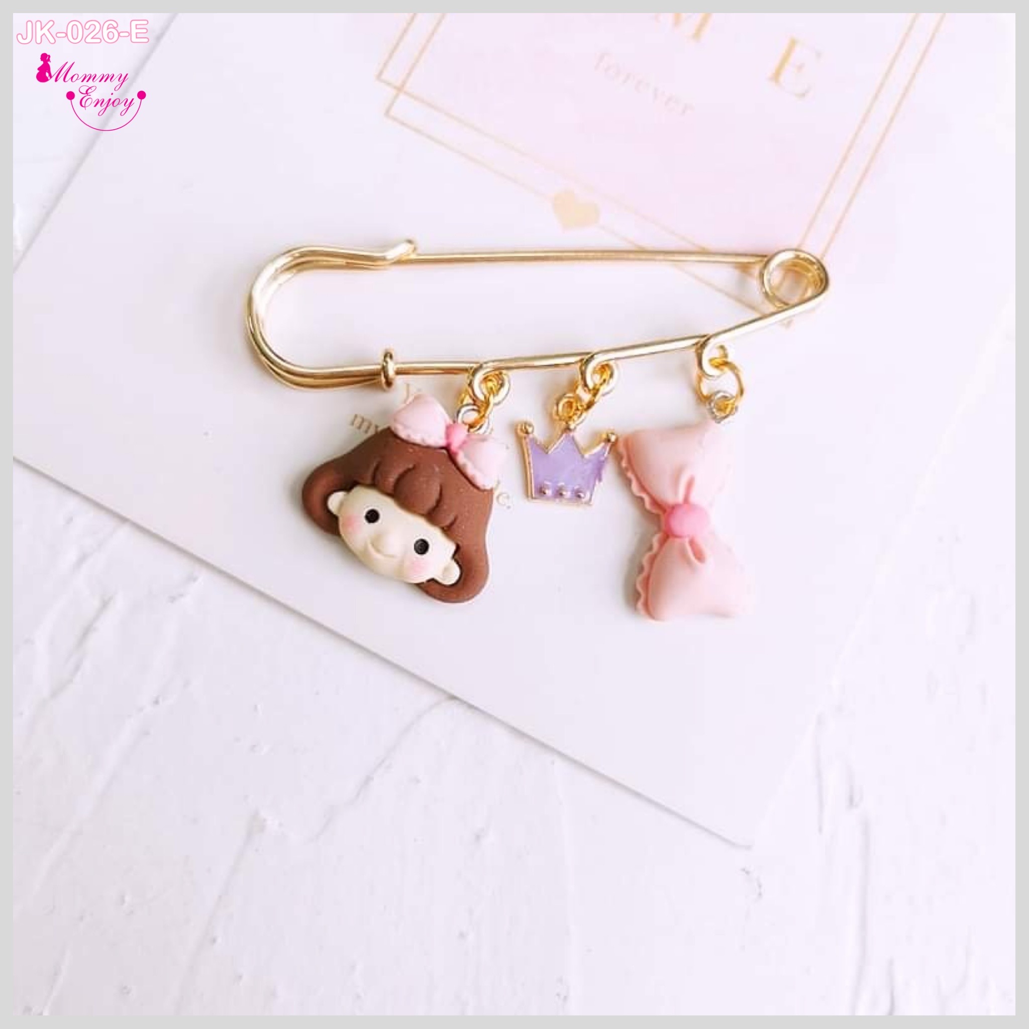 เข็มกลัดติดชุด ติดเพื่อความสวย หรือติดเพื่อความเชื่อสวยลงตัว เซต เด็กน้อย V.2