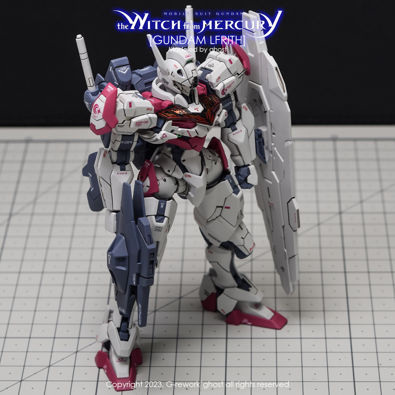 G-REWORK CUSTOM DECAL HG 1/144 GUNDAM LFRITH