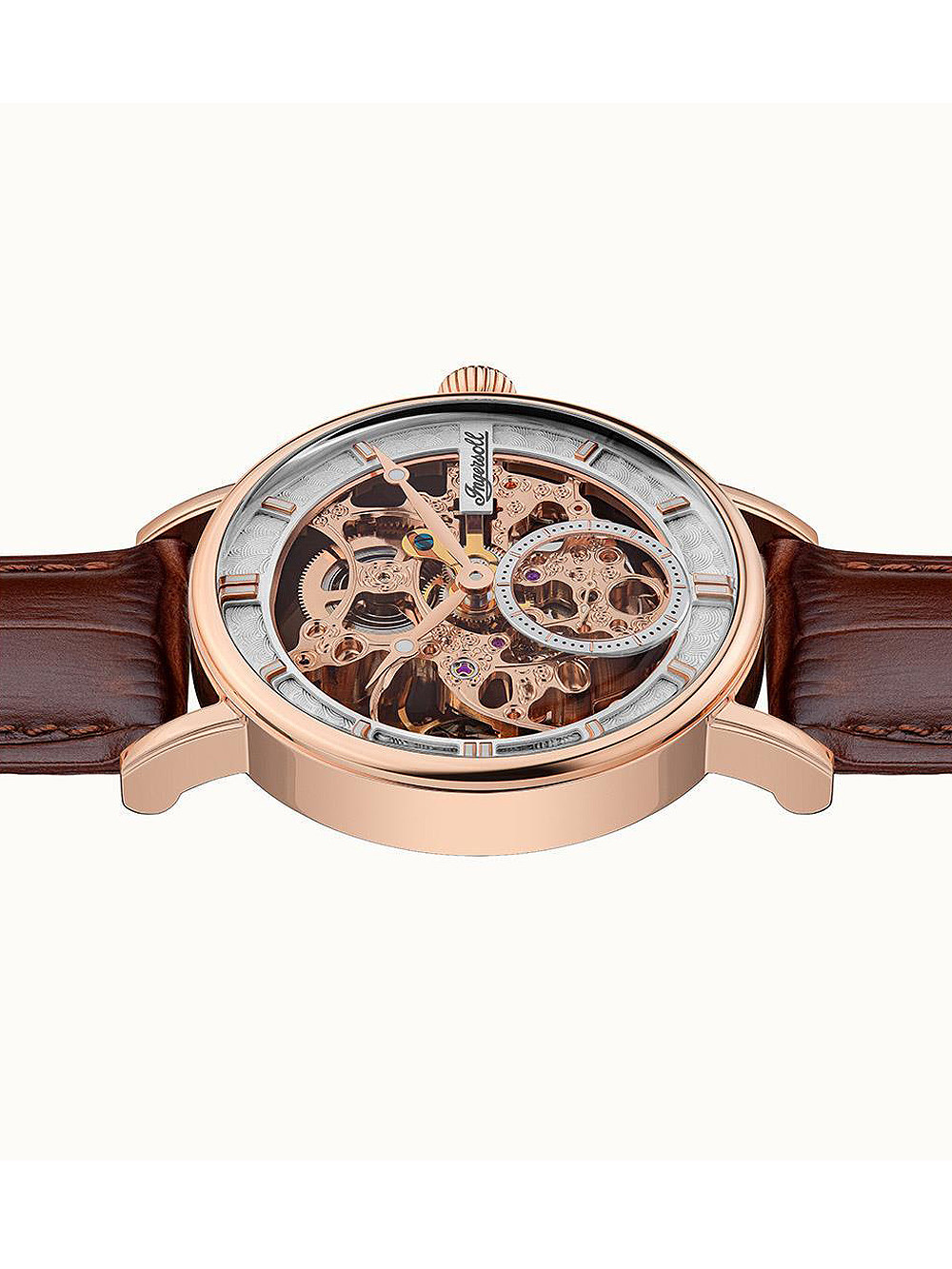 Ingersoll I00401B นาฬิาผู้ชาย The Herald Automatic Men's Watch