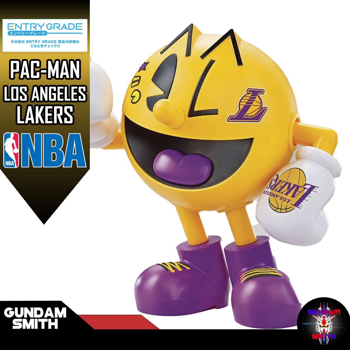 ENTRY GRADE PAC-MAN LOS ANGELES LAKERS