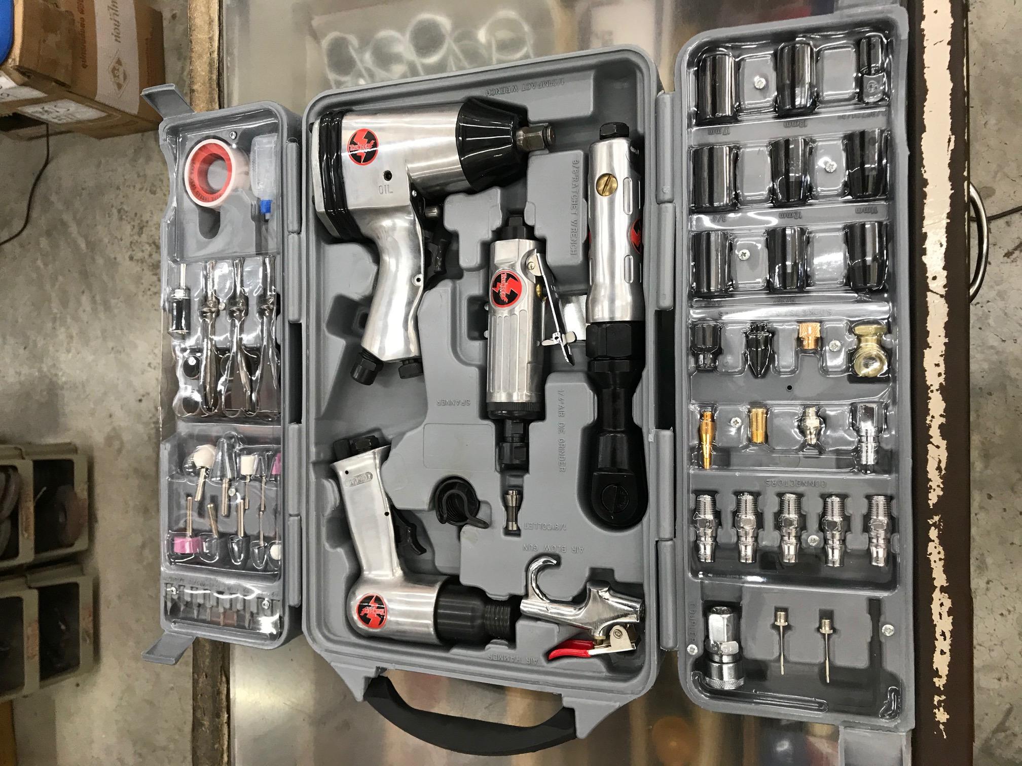 (สินค้าหมด)ชุดเครื่องมือลม 71ชิ้น Thunder ของแท้ By Ctoolhardware ซีทูล