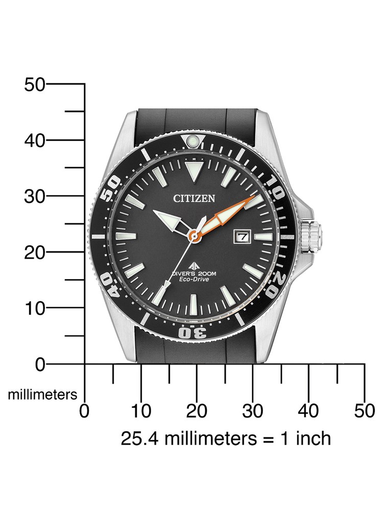 Citizen BN0100-42E นาฬิกาผู้ชาย Eco-Drive Promaster Excalibur ISO Cert. Sea Diver Men's Watch