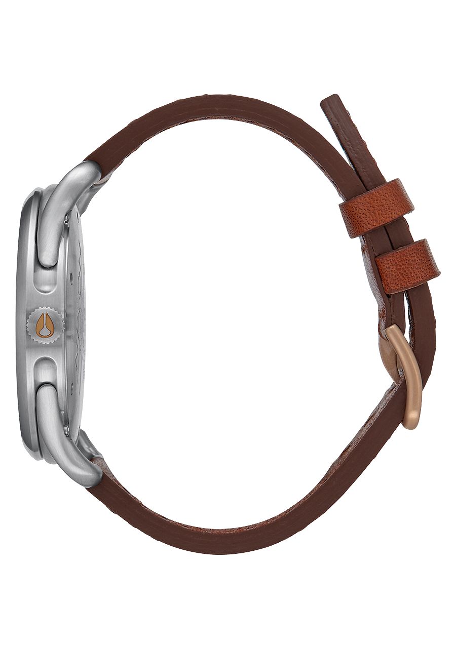 Nixon A465-2064-00 นาฬิกาผู้ชาย Nixon รุ่น A4652064, C45 Leather Men's Watch