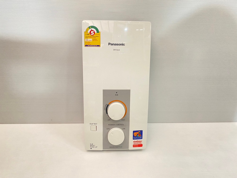 Panasonic เครื่องทำน้ำอุ่น 3,500W รุ่น DH-3JL2T ของแท้ 100%