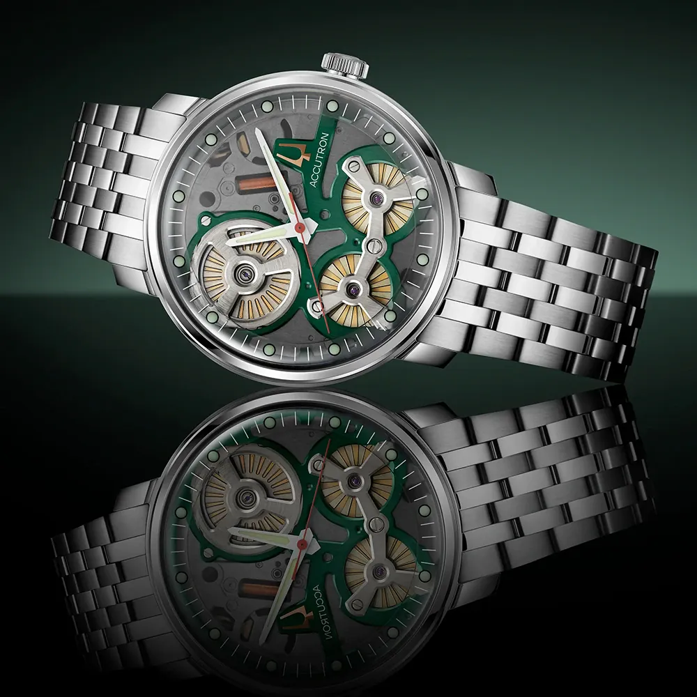 Bulova 2ES6A006 นาฬิกาผู้ชาย Accutron Spaceview Autoquartz Men's Watch